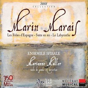 Marin Marais: Les Folies d'Espagne; Suite en mi; Le Labyrinthe von Marianne Muller