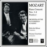 Mozart: Piano Concerti Nos. 1-4 von Malcolm Bilson