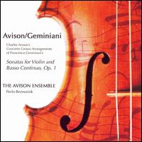 Avison: 12 Concerti Grossi after Geminiani von Avison Ensemble