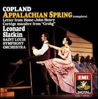 Copland: Appalachian Spring von Leonard Slatkin