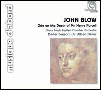 John Blow: Ode on the Death of Mr. Henry Purcell von Alfred Deller