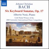 Johann Christian Bach: Six Keyboard Sonatas, Op. 17 von Alberto Nosè