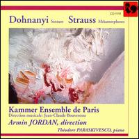 Dohnanyi: Sextuor; Strauss: Métamorphoses von Armin Jordan