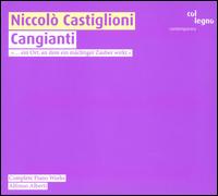 Niccolò Castiglioni: Cangianti von Alfonso Alberti