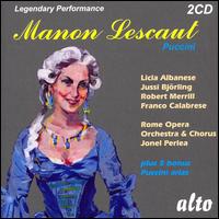 Puccini: Manon Lescaut von Jonel Perlea