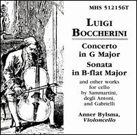 Boccherini: Cello Concerto; Cello Sonata von Anner Bylsma