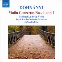 Dohnányi: Violin Concerto Nos. 1 and 2 von Michael Ludwig