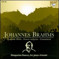 Johannes Brahms: Hungarian Dances, for piano 4-hands von Various Artists