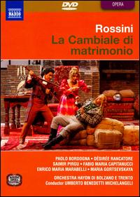 Rossini: La Cambiale di matrimonio [DVD Video] von Umberto Benedetti Michelangeli