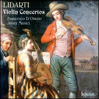 Lidarti: Violin Concertos von Francesco D'Orazio