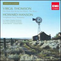 Virgil Thomson: The Plow that Broke the Plains; The River; Howard Hanson: Symphony No. 2 "Romantic" von Various Artists