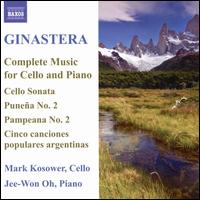 Alberto Ginastera: Complete Music for Cello and Piano von Mark Kosower