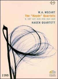 Mozart: The "Haydn" Quartets [DVD Video] von Hagen Quartett