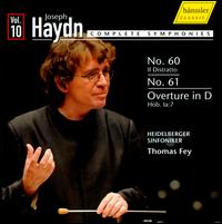 Haydn: Symphonies No. 60 and No. 61; Overture in D von Thomas Fey