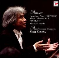 Mozart: Symphony No. 41; Violin Concerto No. 5 von Seiji Ozawa