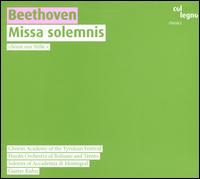 Beethoven: Missa solemnis von Gustav Kuhn