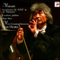 Mozart: Symphonies Nos. 36 "Linz" & 38 "Prague" von Seiji Ozawa