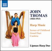 John Thomas: Harp Music von Lipman Harp Duo