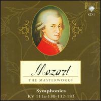 Mozart: Symphonies, KV 111a, 130, 132, 183 von Jaap ter Linden