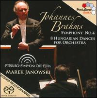 Brahms: Symphony No. 4; 8 Hungarian Dances [Hybrid SACD] von Marek Janowski