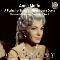 Anna Moffo sings Massenet, Puccini, Donizetti & Verdi von Anna Moffo