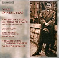 Nikos Skalkottas: Concerto for 2 Violins; Concertino for 2 Pianos; Nocturnal Amusement von Christopher Vassiliades