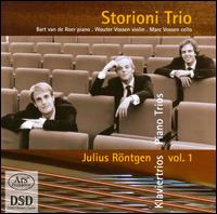 Julius Röntgen: Piano Trios, Vol. 1 [Hybrid SACD] von Storioni Trio