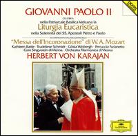 Giovanni Paolo II celebra nella Patriarcale Basilica Vaticana la Liturgia Eucaristica von Herbert von Karajan