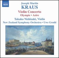 Josef Martin Kraus: Violin Concerto; Olympie; Azire von Takako Nishizaki