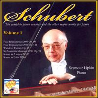 Schubert: The Complete Piano Sonatas and the Other Major Works for Piano, Vol. 1 von Seymour Lipkin