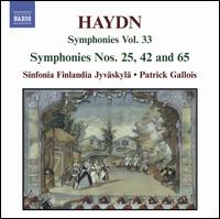 Haydn: Symphonies Nos. 25, 42 & 65 von Patrick Gallois