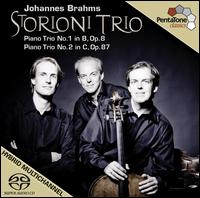 Brahms: Piano Trios Nos. 1 & 2 [Hybrid SACD] [Includes DVD] von Storioni Trio