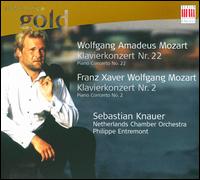 Wolfgang Amadeus Mozart: Klavierkonzert Nr. 22; Franz Xaver Wolfgang Mozart: Klavierkonzert Nr. 2 von Sebastian Knauer