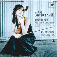 Beethoven: Violin Concerto; Sulkhan Tsintsadze: Miniatures von Lisa Batiashvili