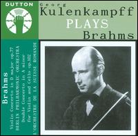 Georg Kulenkampff plays Brahms von Georg Kulenkampff