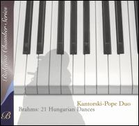 Brahms: 21 Hungarian Dances von Kantorski-Pope Duo