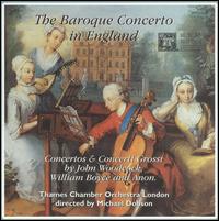 The Baroque Concerto in England von Thames Chamber Orchestra