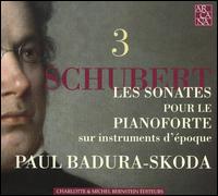 Schubert: Les Sonates pour le Pianoforte, 3 von Paul Badura-Skoda