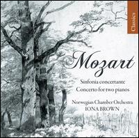 Mozart: Sonfonia Concertante; Concerto for 2 Pianos von Iona Brown