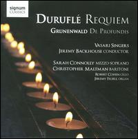 Duruflé: Requiem; Grunenwald: De Profundis von Jeremy Backhouse