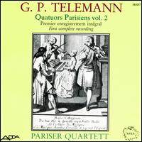 Telemann: Quatuors Parisiens, Vol. 2 von Pariser Quartet