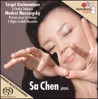 Rachmaninov: 6 Etudes Tableaux; Mussorgsky: Pictures at an Exhibition; A Night on Bald Mountain von Sa Chen