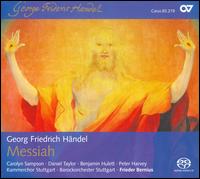 Georg Friedrich Händel: Messiah [Hybrid SACD] von Frieder Bernius