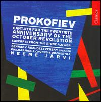 Prokofiev: October Cantata; The Stone Flower von Neeme Järvi