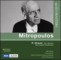 Strauss: Don Quixote; Also Sprach Zarathustra von Dimitri Mitropoulos