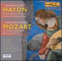 Johann Michael Haydn: Missa in honorem Sanctae Ursulae; Mozart: Ave verum corpus; Regina coeli von Various Artists