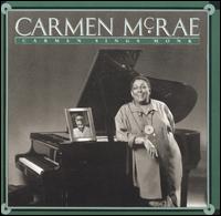 Carmen Sings Monk von Carmen McRae