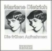 Fruhen Aufnahmen von Marlene Dietrich