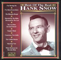 Best of the Best von Hank Snow