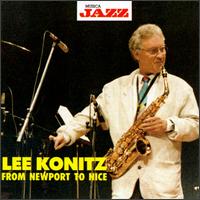 From Newport to Nice von Lee Konitz